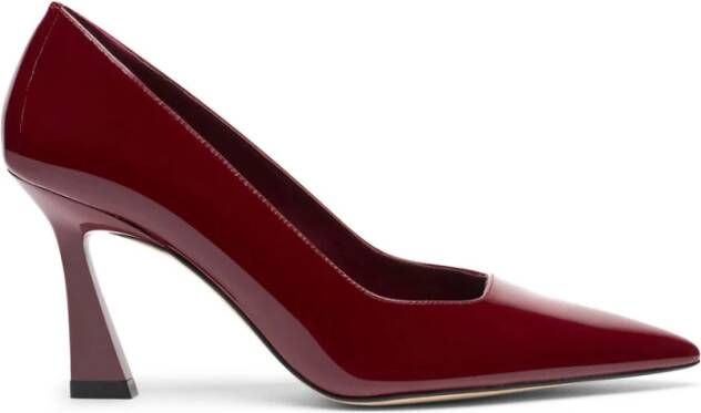 Stuart Weitzman Vinnie 85 Pomp Red Dames