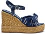 Stuart Weitzman Wedges Blue Dames - Thumbnail 1