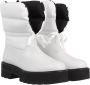 Stuart Weitzman Wit Zwart Ultralift Btie Leren Laarzen White Dames - Thumbnail 1