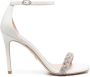 Stuart Weitzman Witte hoge hak sandalen White Dames - Thumbnail 1