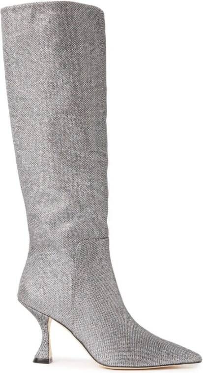 Stuart Weitzman Xcurve 85 Slouch Laarzen Gray Dames