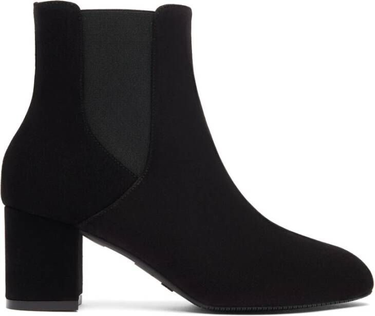 Stuart Weitzman Yuliana 60 Chelsea Bootie Black Dames