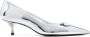 Stuart Weitzman Zilveren Kitten Pump Gray Dames - Thumbnail 1