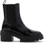 Stuart Weitzman Zwarte enkellaarsjes met 6cm hak Black Dames - Thumbnail 4