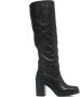 Stuart Weitzman Zwarte Enkellaarsjes Bethenny 80 Black Dames - Thumbnail 1