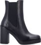 Stuart Weitzman Zwarte Gesloten Chelsea Bootie Aw24 Black Dames - Thumbnail 1