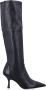 Stuart Weitzman Zwarte Gesloten Stretchlaars Naomi Black Dames - Thumbnail 1