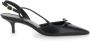 Stuart Weitzman Zwarte Hak Slingback Tully 50 Black Dames - Thumbnail 1