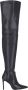 Stuart Weitzman Stijlvolle Over-Knee Stretch Boot Black Dames - Thumbnail 6