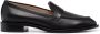 Stuart Weitzman Zwarte leren loafers Black Dames - Thumbnail 1