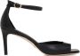 Stuart Weitzman Zwarte Nudist Sandalen Vierkante Punt Stiletto Black Dames - Thumbnail 1