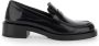 Stuart Weitzman Zwarte platte schoenen Palmer Bold Loafer Black Dames - Thumbnail 10