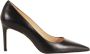 Stuart Weitzman Zwarte puntige neus hoge hak pumps Black Dames - Thumbnail 1