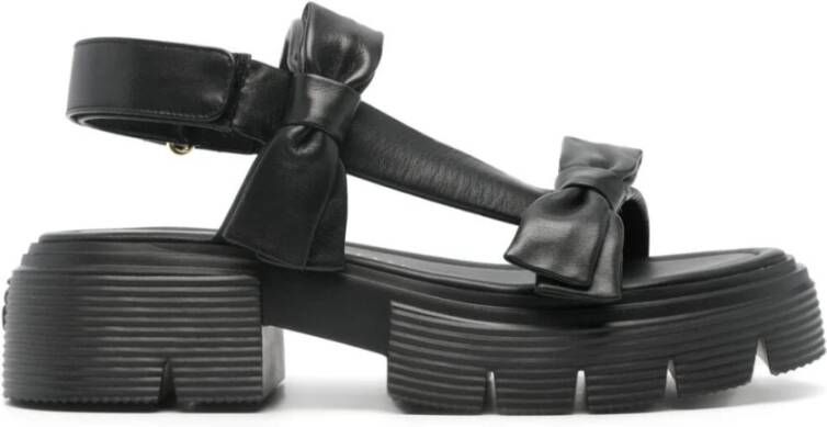 Stuart Weitzman Zwarte Sofia Nolita Sandaal Black Dames