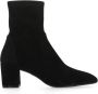 Stuart Weitzman Zwarte Suède Leren Dameslaarzen Black Dames - Thumbnail 1