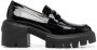 Stuart Weitzman Zwarte Urban Mocassino Soho Schoenen Black Dames - Thumbnail 1