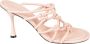 Studio Amelia Elegante Hakken Sandalen Pink Dames - Thumbnail 1