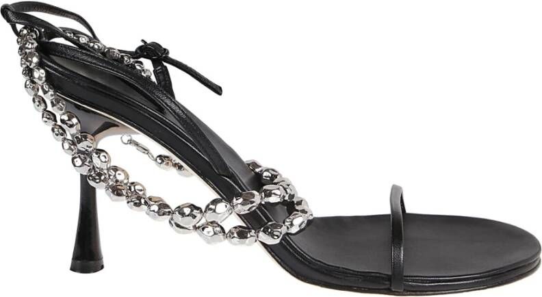 Studio Amelia Flat Sandals Zwart Dames