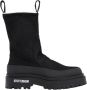 Stutterheim Chunky Nubuck Mid-Calf Waterdichte Laarzen Black Unisex - Thumbnail 1