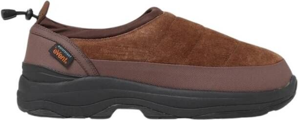 Suicoke Bruine Pepper Sev Suède Sneakers Brown Heren