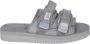 Suicoke Grijze Sandalen Stijlvol Comfortabel Antislip Gray Heren - Thumbnail 1