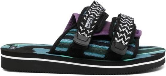 Suicoke Missoni Moto Sandalen Black Dames