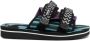 Suicoke Grafisch Motief Sliders Multicolor Unisex - Thumbnail 1