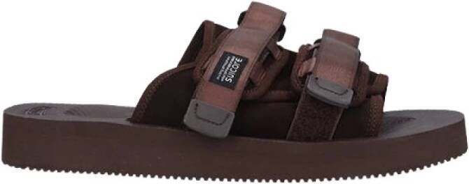 Suicoke Bruine Sandalen Stijlvol Comfortabele Herenschoenen Brown Heren