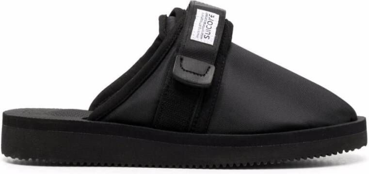 Suicoke Nylon Mules voor Vrouwen Black Dames