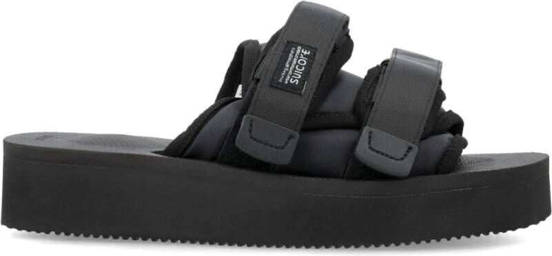 Suicoke Sliders Zwart Unisex