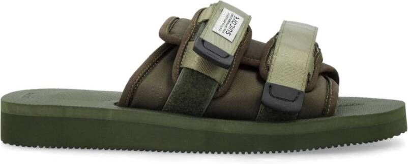 Suicoke Sliders Groen Heren