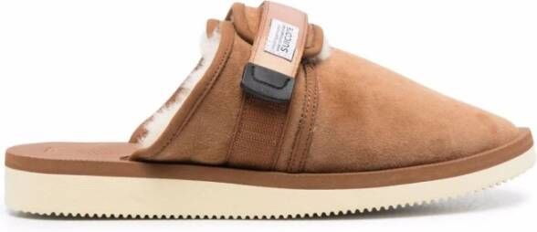 Suicoke Slippers Bruin Zavo Brown Heren