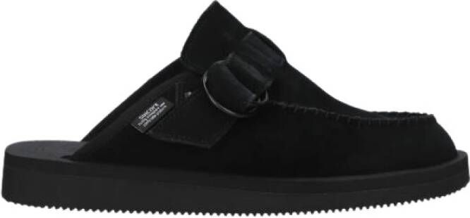 Suicoke Lemi-Sab Mules Stijlvolle en Comfortabele Klompen Black Heren