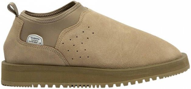 Suicoke Middentaupe Wol-Gevoerde Sneakers Brown Unisex