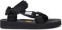 Suicoke Zwarte Nylon Sandalen met Vibram Zool Black Heren - Thumbnail 5