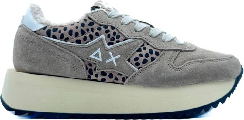 Sun68 Beige Sneakers Big Star Collectie Beige Dames