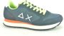 Sun68 Blauw Fluorescerende Runner Sneakers Blue Heren - Thumbnail 1