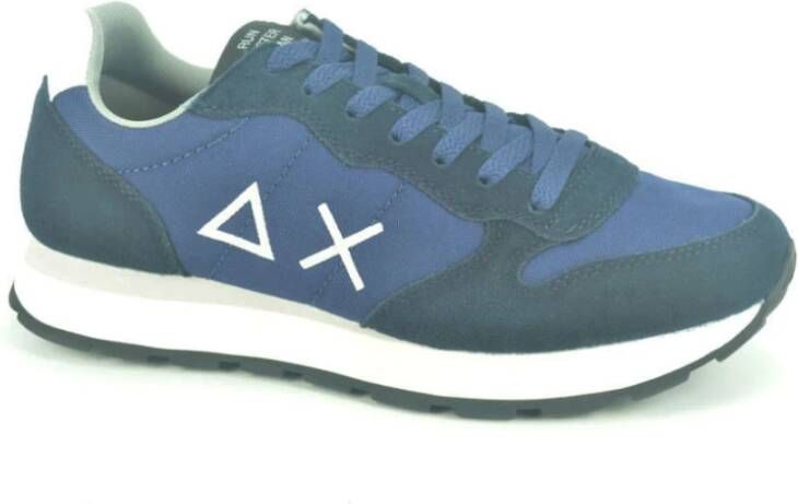 Sun68 Blauw Runner Sneakers Blue Heren