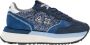 Sun68 Blauwe Glitter Sneakers Dames Collectie Blue Dames - Thumbnail 1