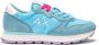 Sun68 Blauwe Nylon Sneakers Ally Solid Blue Dames - Thumbnail 2