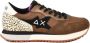 Sun68 Casual Sneakers met Rubberen Zool Brown Dames - Thumbnail 1