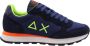 Sun68 Sneaker Tom Fluo Navy Heren Sneakers - Thumbnail 2