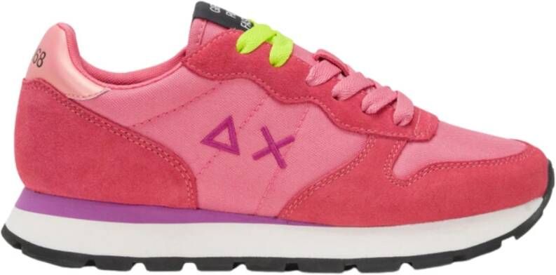 Sun68 Fuchsia Hardloopschoen Sneaker Ally Pink Dames