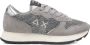 Sun68 Glitter Mesh Sneakers met stoffen veters Gray Dames - Thumbnail 1