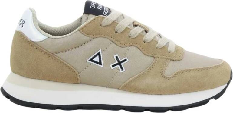 Sun68 Goud Bright Nylon Damesschoenen Beige Dames