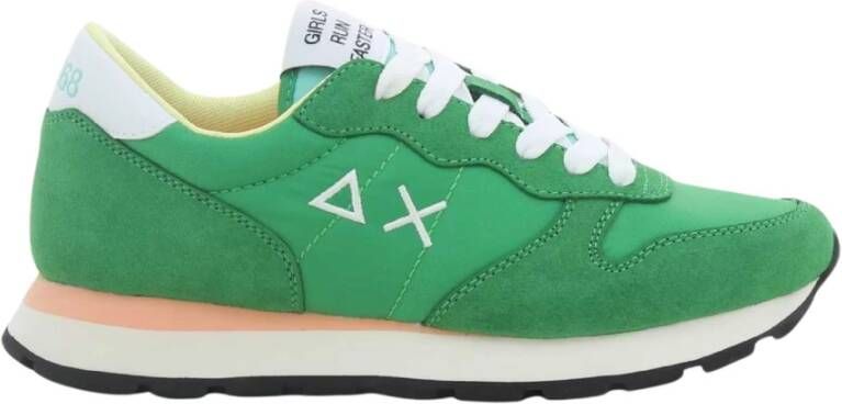 Sun68 Groene Ally Solid Damesschoenen Green Dames