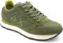 Sun68 Groene militaire stijl schoenen TOM Solid Green Heren - Thumbnail 11