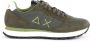 Sun68 Groene militaire stijl schoenen TOM Solid Green Heren - Thumbnail 13