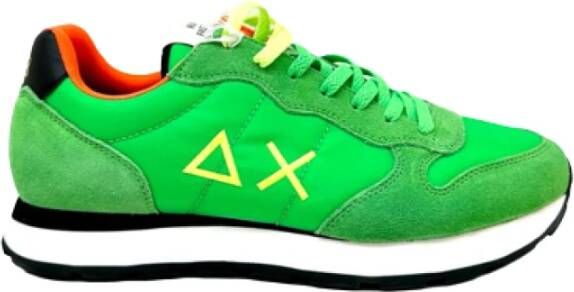 Sun68 Groene Sneakers voor Heren Green Heren