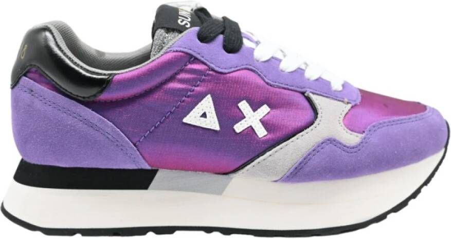 Sun68 Hardloopschoenen Kelly Nylon Solid Viola Multicolor Dames